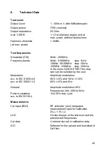 Preview for 43 page of EM TEST CWS 500A / 75 Manual