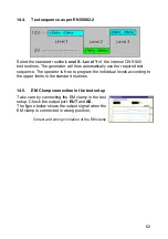 Preview for 63 page of EM TEST CWS 500A / 75 Manual