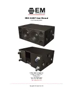 EM MSE-218SP User Manual предпросмотр