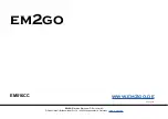 Предварительный просмотр 8 страницы EM2GO EM016CC User Manual