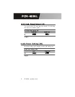 Предварительный просмотр 8 страницы EMAC PCM-4896L User Manual