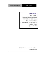 Preview for 1 page of EMAC PCM-5315 User Manual