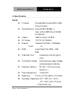 Preview for 12 page of EMAC PCM-5315 User Manual