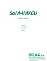 Предварительный просмотр 1 страницы EMAC SoM-iMX6U User Manual