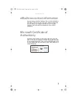 Предварительный просмотр 9 страницы eMachines 8513152 Reference Manual