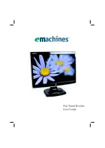 eMachines E17T6W - 17" LCD Monitor User Manual предпросмотр