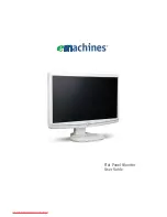 Предварительный просмотр 1 страницы eMachines E202H User Manual