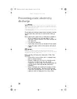 Предварительный просмотр 36 страницы eMachines E4264 Reference Manual