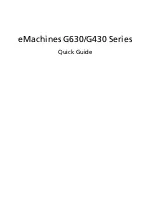 eMachines G430 Series Quick Manual preview