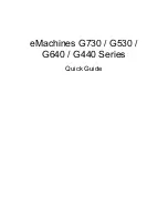 eMachines G440 Series Quick Manual preview