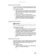 Preview for 71 page of eMachines L3047 (Spanish) Guía De Referencia