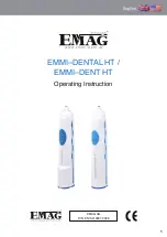 Preview for 5 page of EMAG EMMI–DENTAL HT Operating Instruction