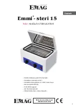 Предварительный просмотр 3 страницы EMAG Emmi steri 15 Operating Instruction