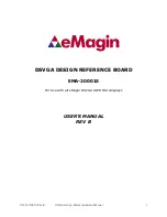 Preview for 1 page of eMagin EMA-200015 User Manual