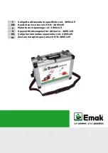 Preview for 1 page of EMAK 3055125 Manual