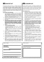 Preview for 289 page of EMAK Efco DS 2000 Operators Instruction Book