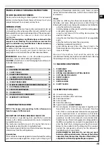 Preview for 15 page of EMAK Efco DSi 30 Operators Instruction Book