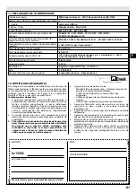 Preview for 61 page of EMAK Efco DSi 30 Operators Instruction Book