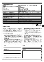 Preview for 89 page of EMAK Efco DSi 30 Operators Instruction Book