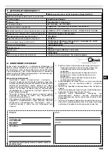 Preview for 109 page of EMAK Efco DSi 30 Operators Instruction Book