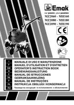 Preview for 1 page of EMAK Efco MZ 2060 Operators Instruction Book