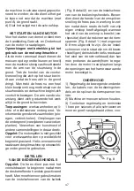 Предварительный просмотр 49 страницы EMAK Efco MZ 2060 Operators Instruction Book