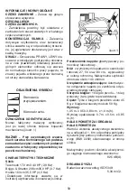 Предварительный просмотр 61 страницы EMAK Efco MZ 2060 Operators Instruction Book