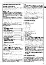 Preview for 15 page of EMAK Efco TGi 45 Operators Instruction Book