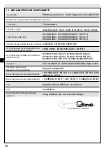 Предварительный просмотр 38 страницы EMAK GS 37 - MT 371 Operators Instruction Book