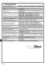 Предварительный просмотр 142 страницы EMAK GS 371 Operators Instruction Book