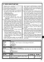 Предварительный просмотр 169 страницы EMAK GST 250 Operators Instruction Book