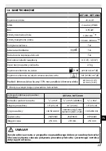 Preview for 221 page of EMAK GST 250 Operators Instruction Book