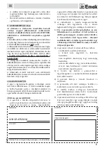 Preview for 51 page of EMAK HC 600 E Operators Instruction Book