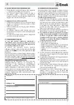 Предварительный просмотр 7 страницы EMAK HC 750 E Operators Instruction Book