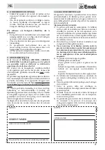 Предварительный просмотр 27 страницы EMAK HC 750 E Operators Instruction Book