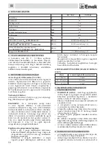 Предварительный просмотр 50 страницы EMAK HC 750 E Operators Instruction Book