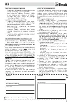 Предварительный просмотр 59 страницы EMAK HC 750 E Operators Instruction Book