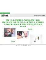 Предварительный просмотр 15 страницы EMAK IP 1210 S Workshop Manual