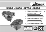 EMAK K500 Owner'S Manual preview
