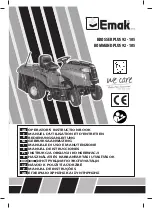 Preview for 1 page of EMAK KOMMAND PLUS 105 Operators Instruction Book