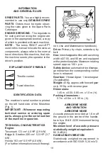 Preview for 20 page of EMAK MH165 Operator Instructions Manual