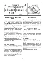 Preview for 23 page of EMAK MH165 Operator Instructions Manual