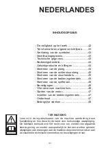 Preview for 42 page of EMAK MH165 Operator Instructions Manual