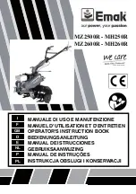 EMAK MZ2500R Operators Instruction Book preview