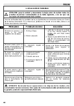 Preview for 69 page of EMAK Oleo-Mac BC 241 D Operators Instruction Book