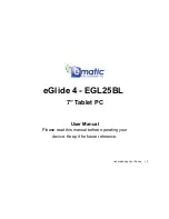 Предварительный просмотр 2 страницы Ematic EGL25BL User Manual