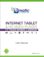 Ematic eGlide Pro III User Manual предпросмотр