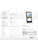 Ematic eGlide Reader 2.3 Specification предпросмотр