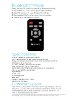 Preview for 4 page of Ematic SoundBase ESB214 User Manual