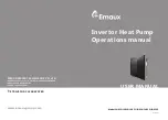 emaux 31000001 Operation Manual предпросмотр